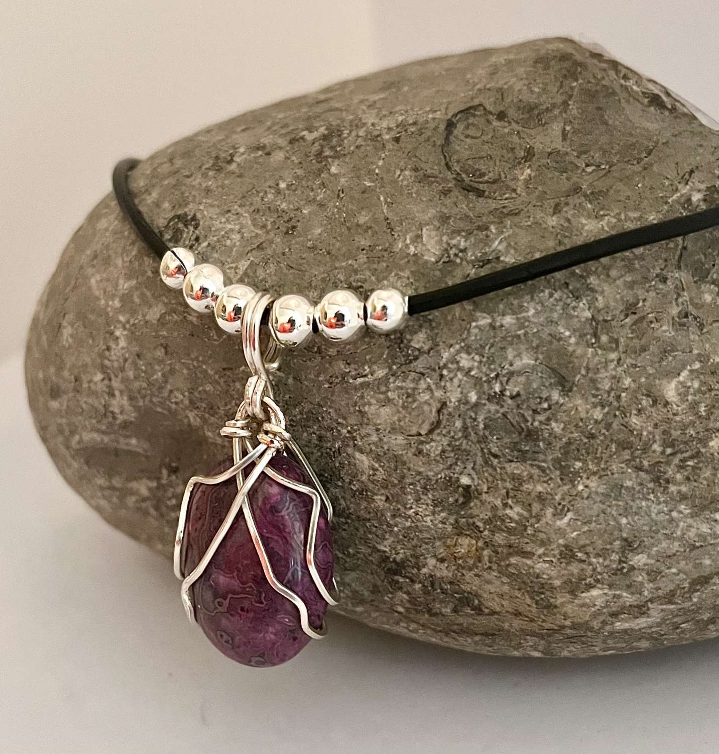Jasper Pendant Necklace Jasper Pendant Necklace