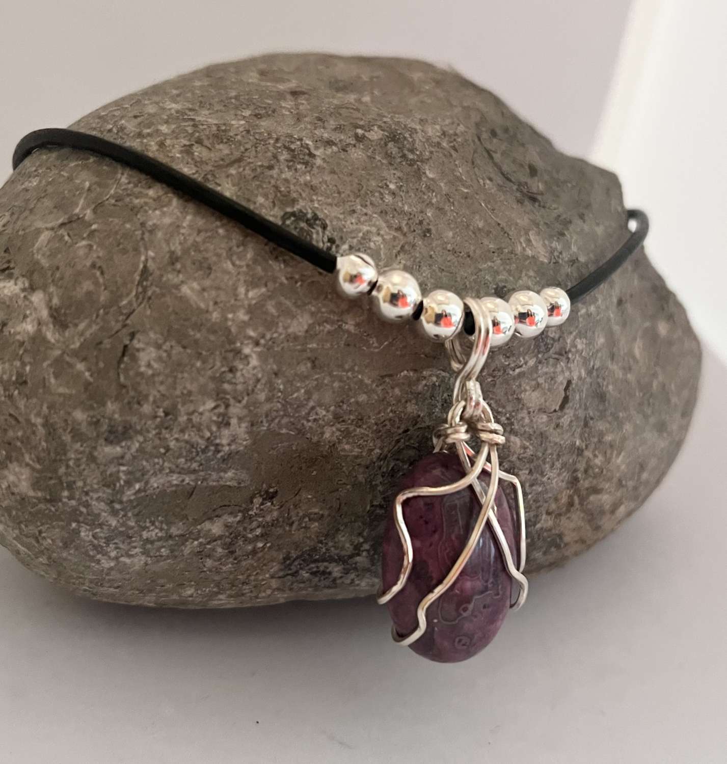 Jasper Pendant Necklace Jasper Pendant Necklace