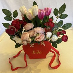 Red love gift box