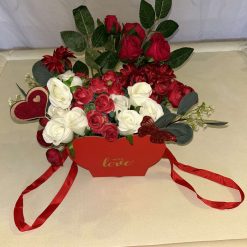 Red love gift box