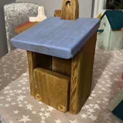 Tall Red bird house