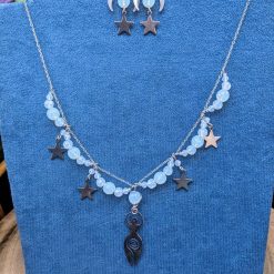 Opalite Goddess jewellery set.