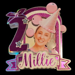 Miss rachel cake topper