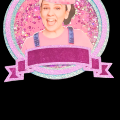 Miss Rachel shaker cake topper