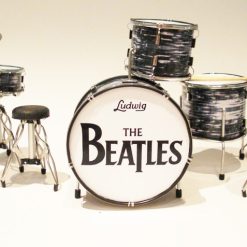 the Beatles Miniature Drumkit