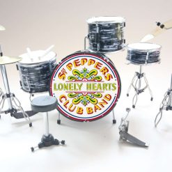 the Beatles Sgt Pepper Miniature Drumkit