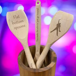 I Flippin’ Love You Engraved Spatula