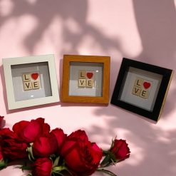 Framed Scrabble Tile "LOVE" Wall Art 5