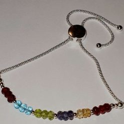 Gemstone Adjustable Bracelet
