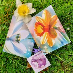 Snowdrop greetings card