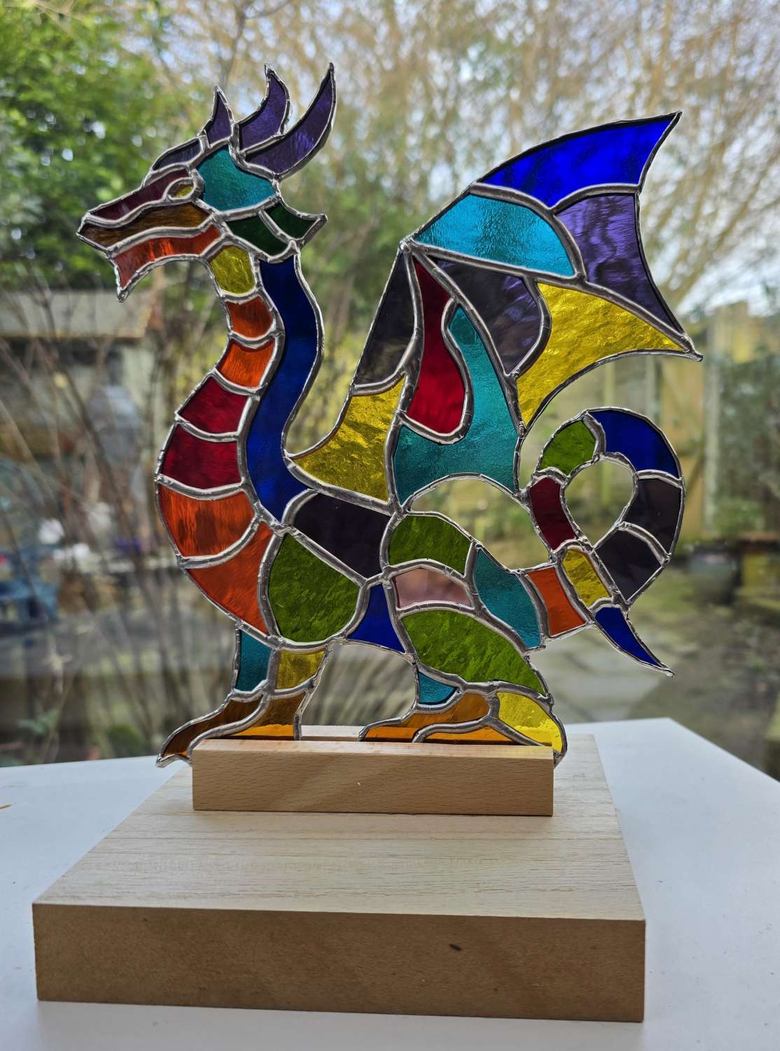 Stained Glass Dragon Stained Glass Dragon