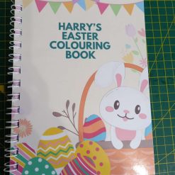 Handmade A5 ring bound Easter colouring book 9 Handmade A5 ring bound Easter colouring book 19