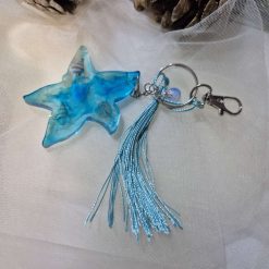Resin handmade ocean inspired keyring 4 Resin handmade ocean inspired keyring 4