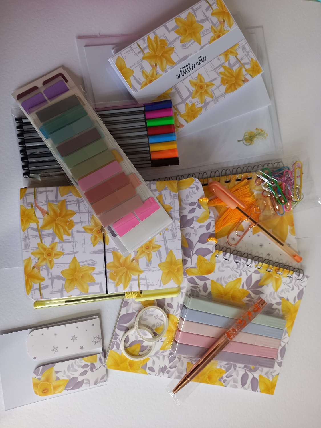 Spring themed stationery box Spring themed stationery box