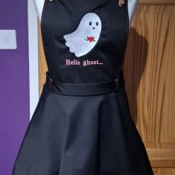 Hello Ghost Dungaree Dress