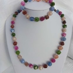 Faceted Tourmaline Set