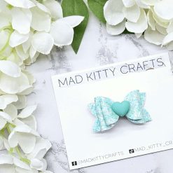 Turquoise starfish bow