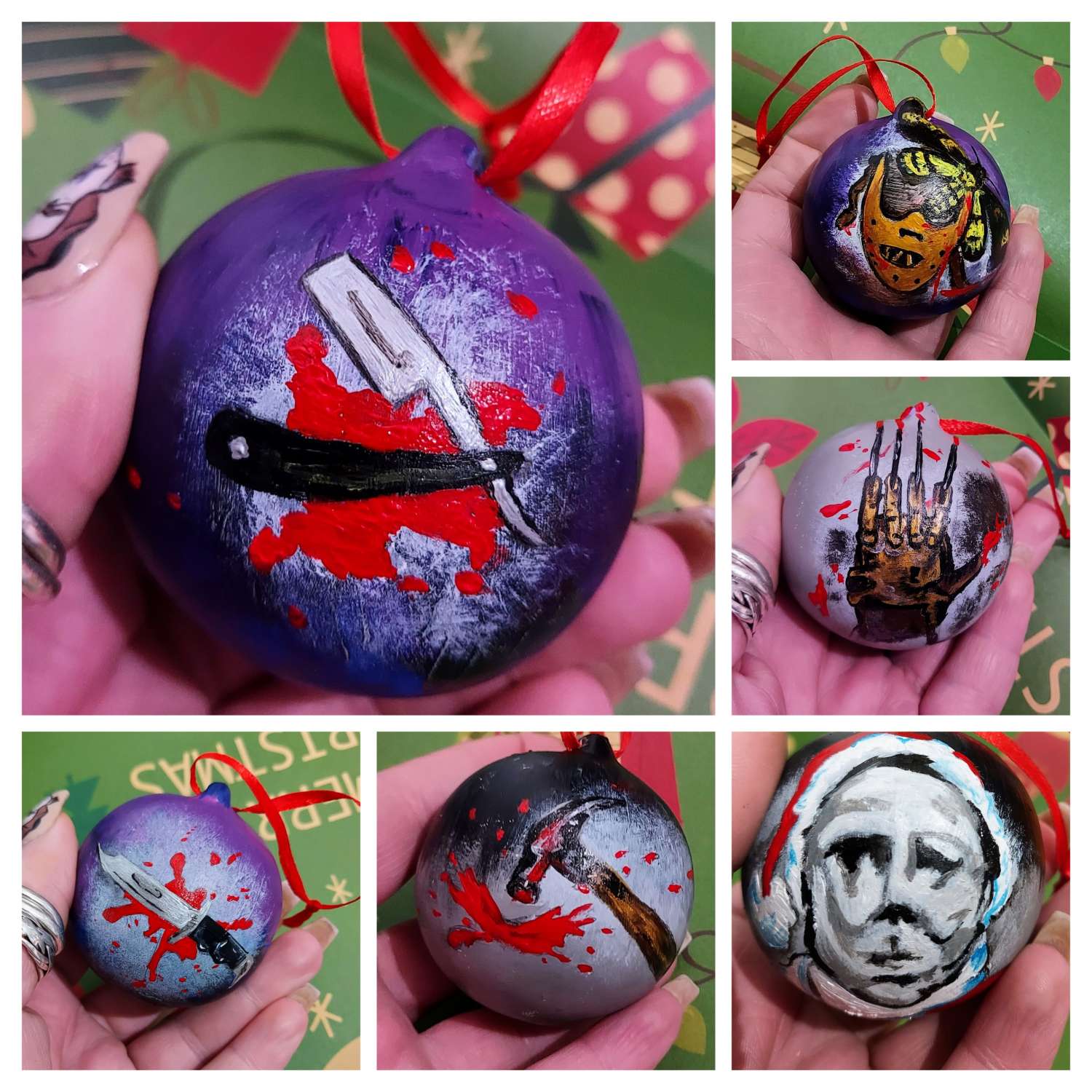 Horrorbauls ceramic bauble Horrorbauls ceramic bauble