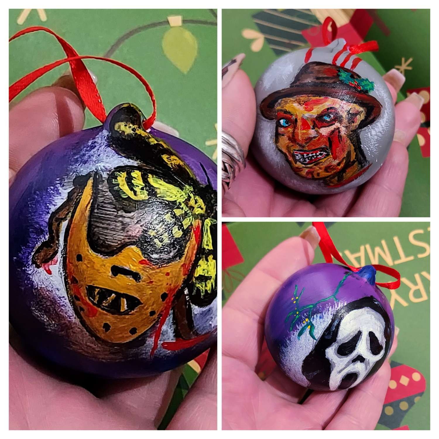 Horrorbauls ceramic bauble Horrorbauls ceramic bauble