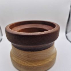 Sapele and beech jar