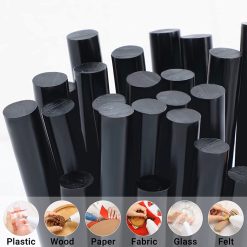 Black Hot GLUE STICKS 11mm x 200mm - 20 sticks