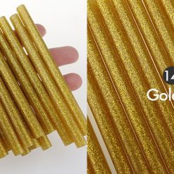 GLITTER GLUE STICKS GOLD11mm x 200mm - 50 sticks