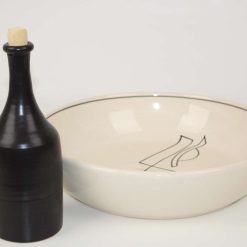 Handmade Stoneware Set – ART FACIAL Collection – Bold & Expressive 2