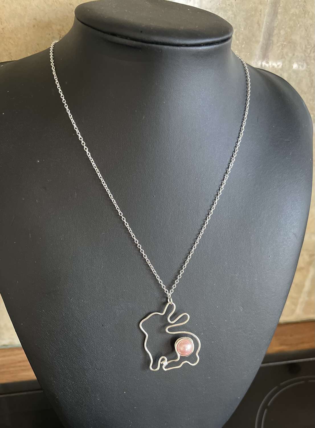 Rabbit Pendant Necklace Rabbit Pendant Necklace