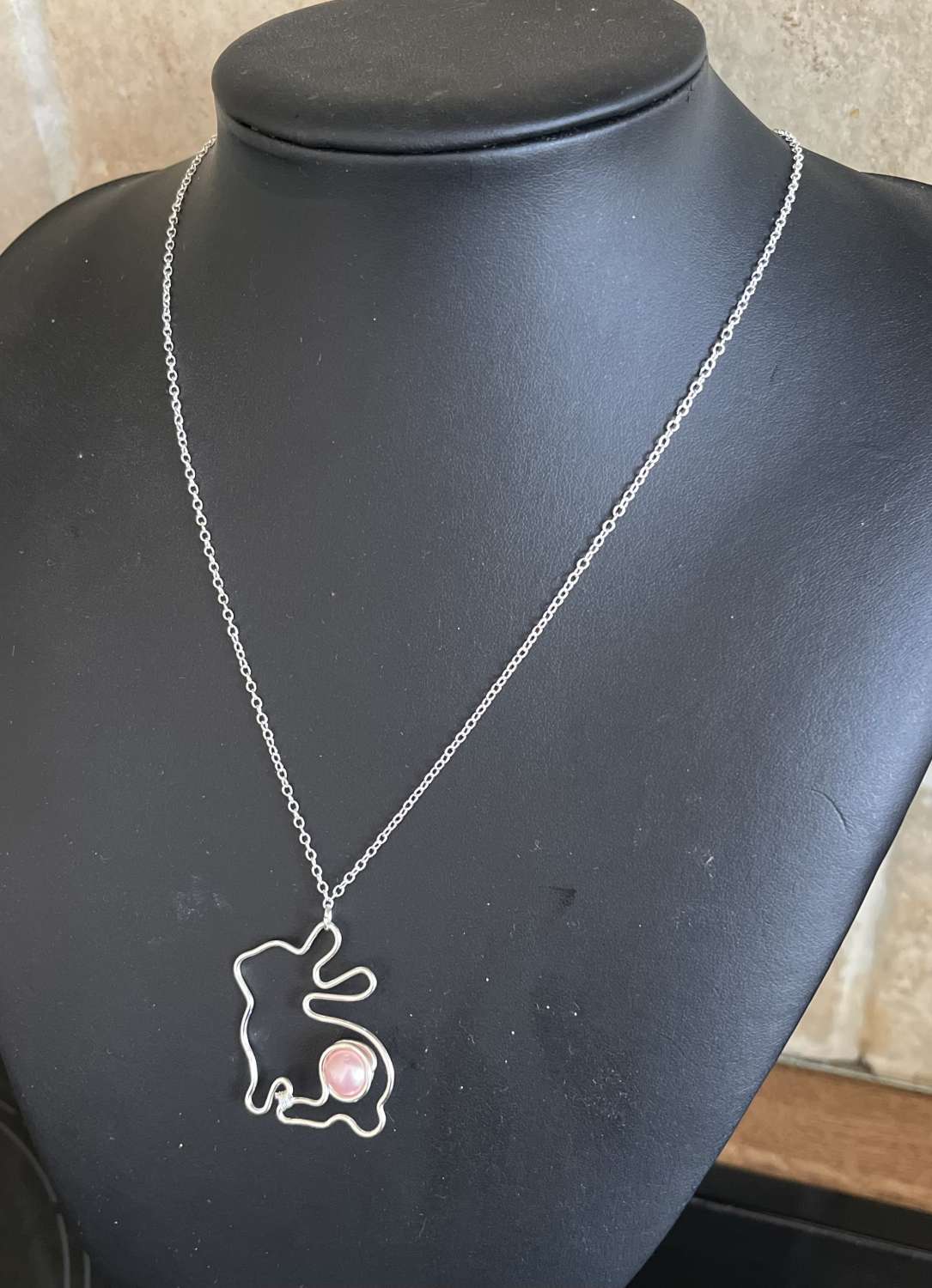 Rabbit Pendant Necklace Rabbit Pendant Necklace