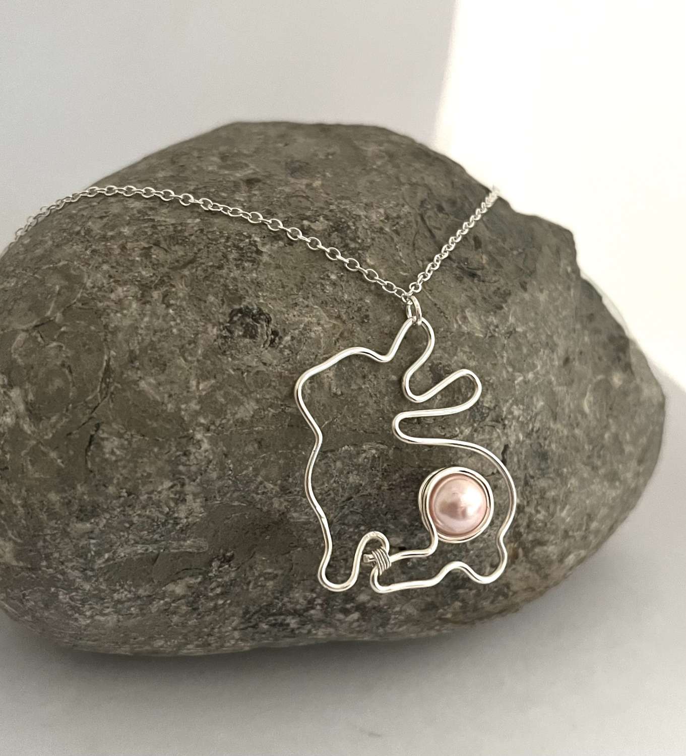 Rabbit Pendant Necklace Rabbit Pendant Necklace