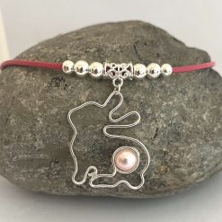 Girls Rabbit Necklace