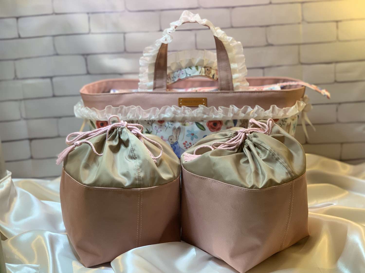 Nursery organiser bag. Nursery organiser bag.