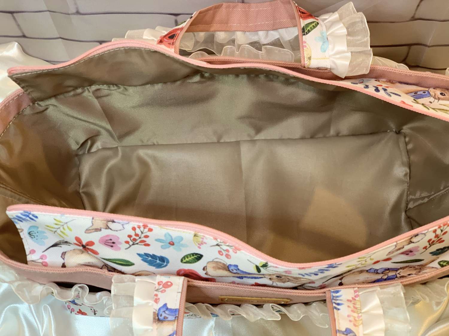 Nursery organiser bag. Nursery organiser bag.