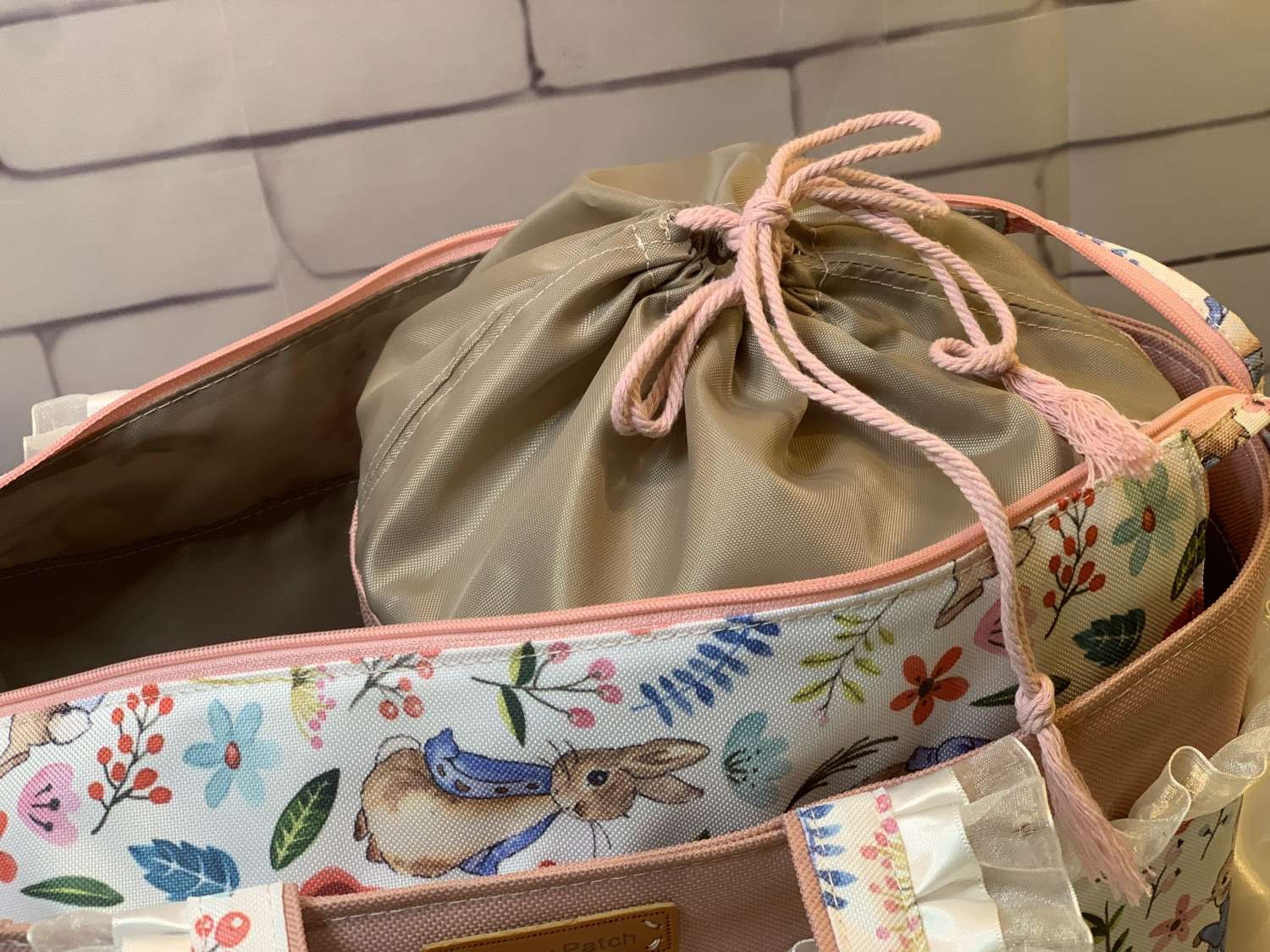 Nursery organiser bag. Nursery organiser bag.