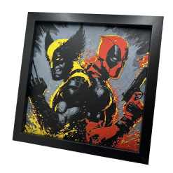 Wolverine and Deadpool Wall Art 1 Wolverine and Deadpool Wall Art 1