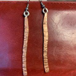 Copper Drop Earrings