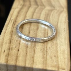 Silver stacking rings