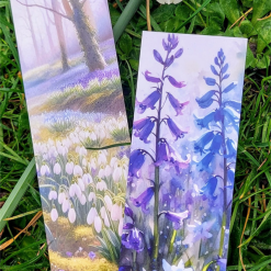 Bluebell Wood bookmark