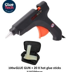 100w HOT Glue Gun kit +12 Hot Glue Sticks 11*220mm & kit bag for Craft DIY