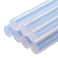 HOT MELT GLUE STICKS Transparent 11 mm x 220mm - 50 sticks
