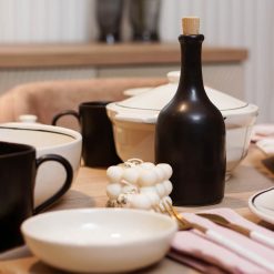 ARTFACIAL 42Piece Handmade Stoneware Dinner Set For 6 Microwave & Dishwashe safe 3