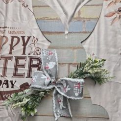 Rustic Easter Bunny Door Or Wall Hanger