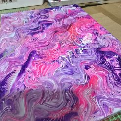 Abstract purples and pinks 1
