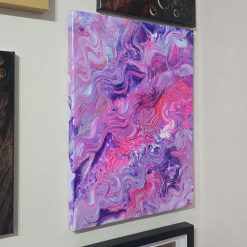 Abstract purples and pinks 7