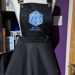 D20 Dice Dungaree Dress