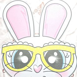 Easter bunny Wooden Wall or Door hanger