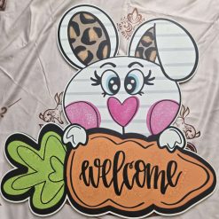 Easter Bunny Door or wall Hanger