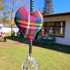 Tartan Heart Sun Catchers 1 Tartan Heart Sun Catchers 1