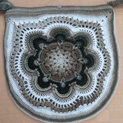 Beautiful, Unique, Handmade Crochet Bag - Shadows