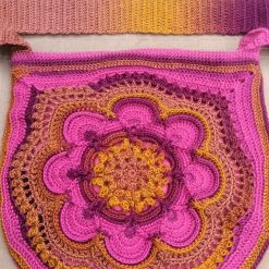 Beautiful, Unique, Handmade Crochet Bag - Amber Sun